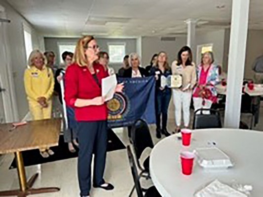 Honorary Partner ceHonoraryremony for NC Non-VVA Vietnam Veterans Inc. by the NC State Society NSDAR